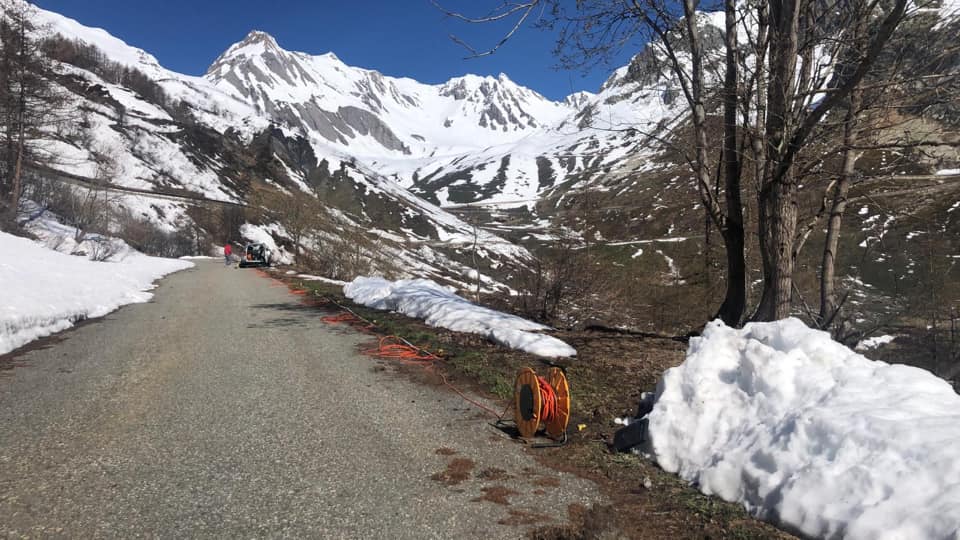 MASW ad alta quota - Traforo del Gran San Bernardo - Valle d'Aosta